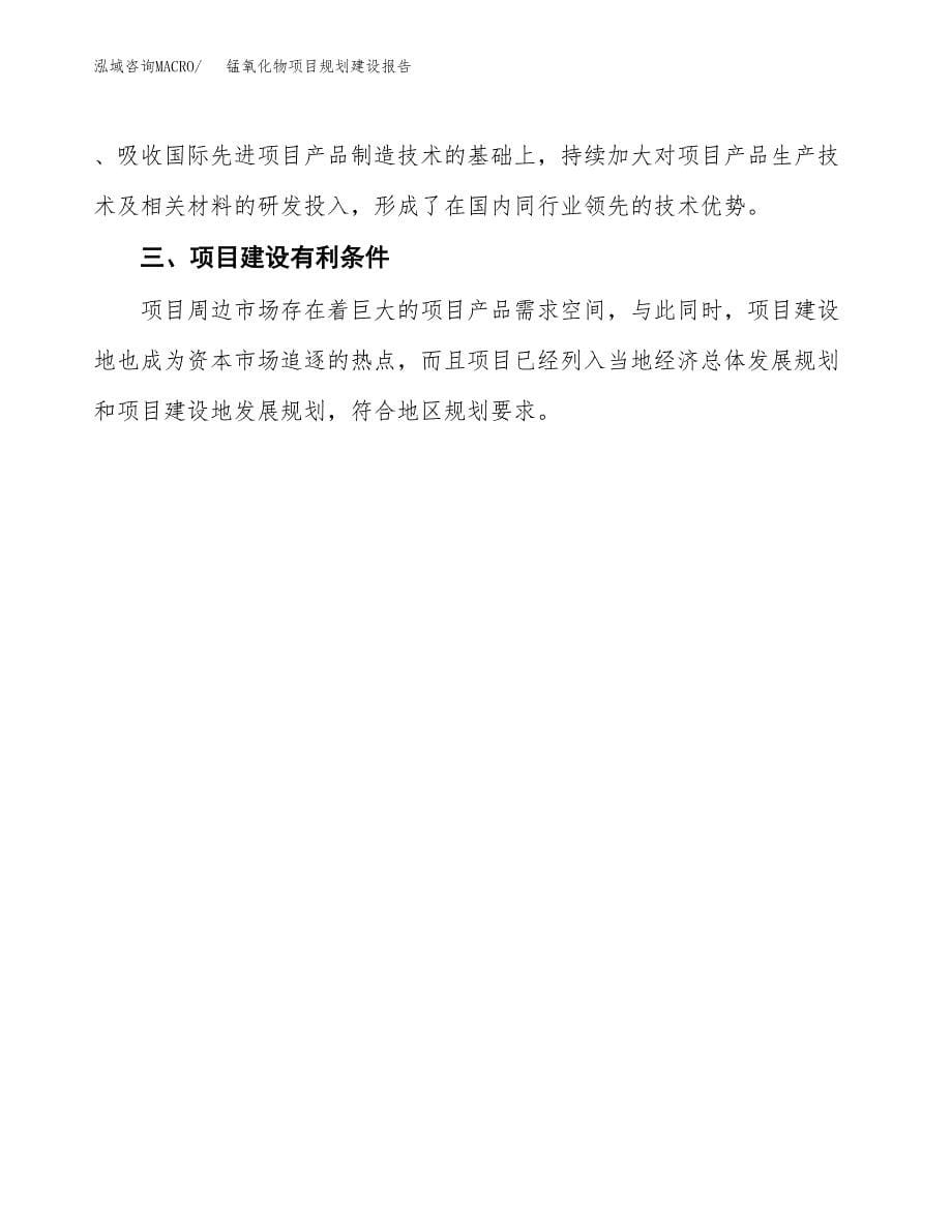 锰氧化物项目规划建设报告.docx_第5页