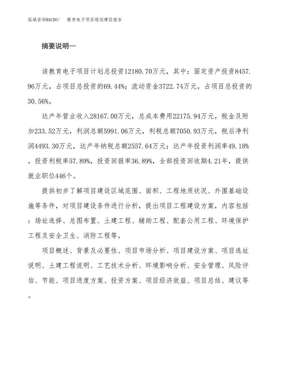 教育电子项目规划建设报告.docx_第2页