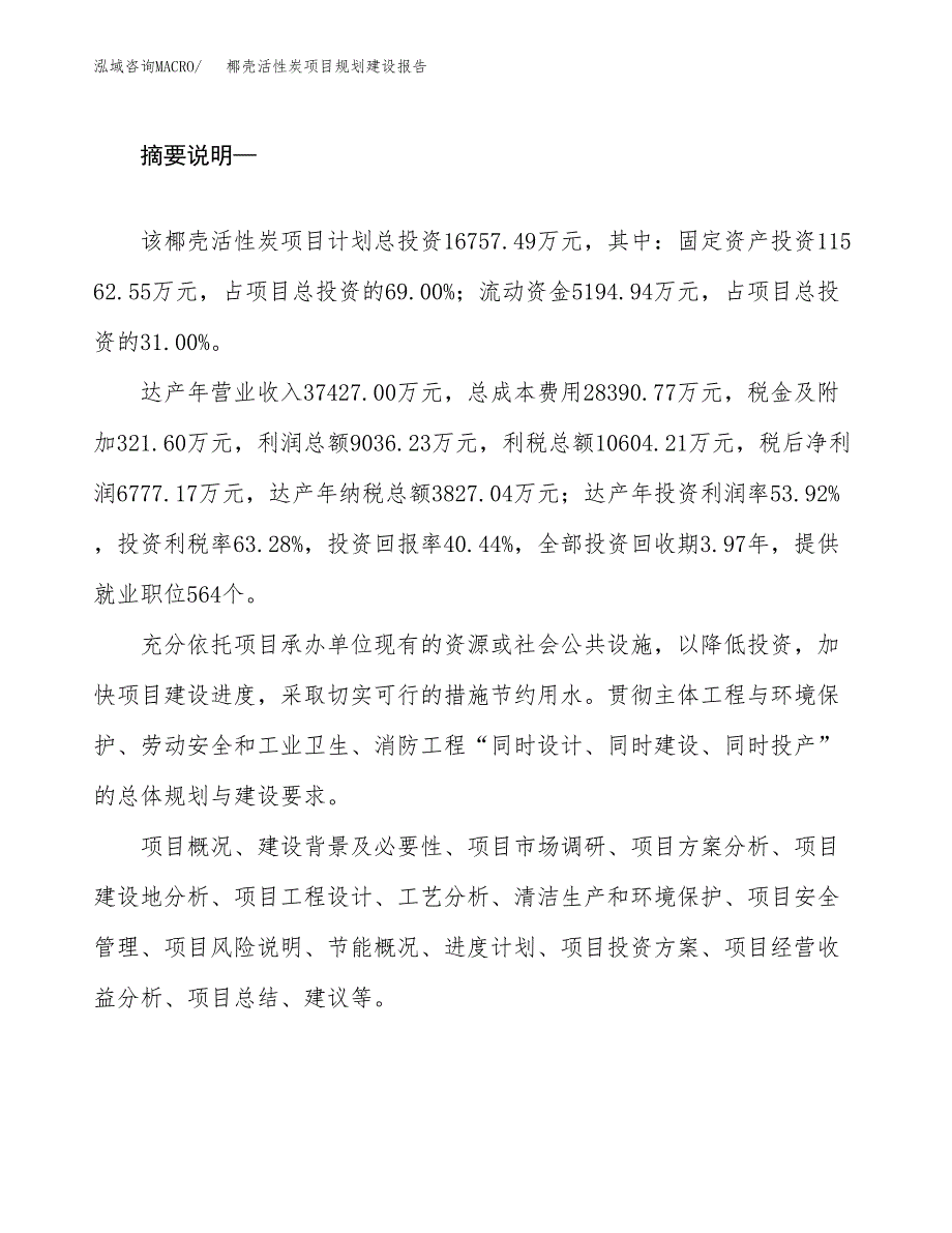 椰壳活性炭项目规划建设报告.docx_第2页