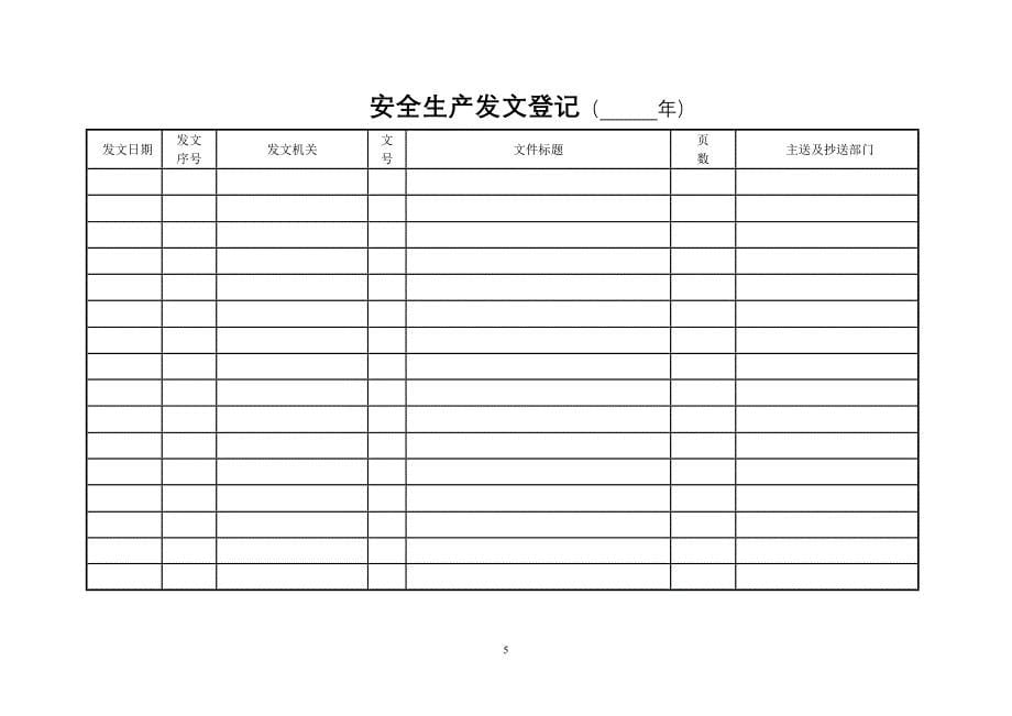 安全生产管理台账_2_第5页