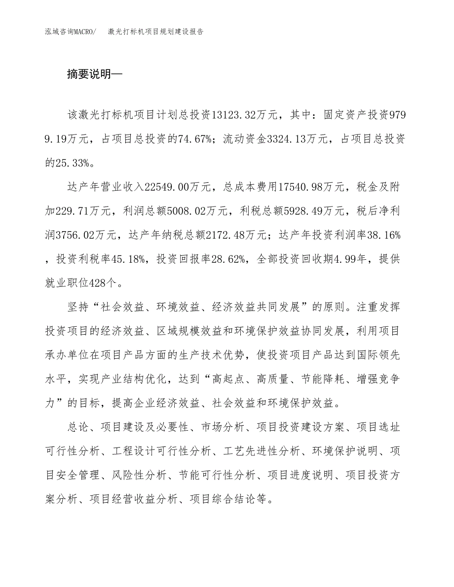 激光打标机项目规划建设报告.docx_第2页