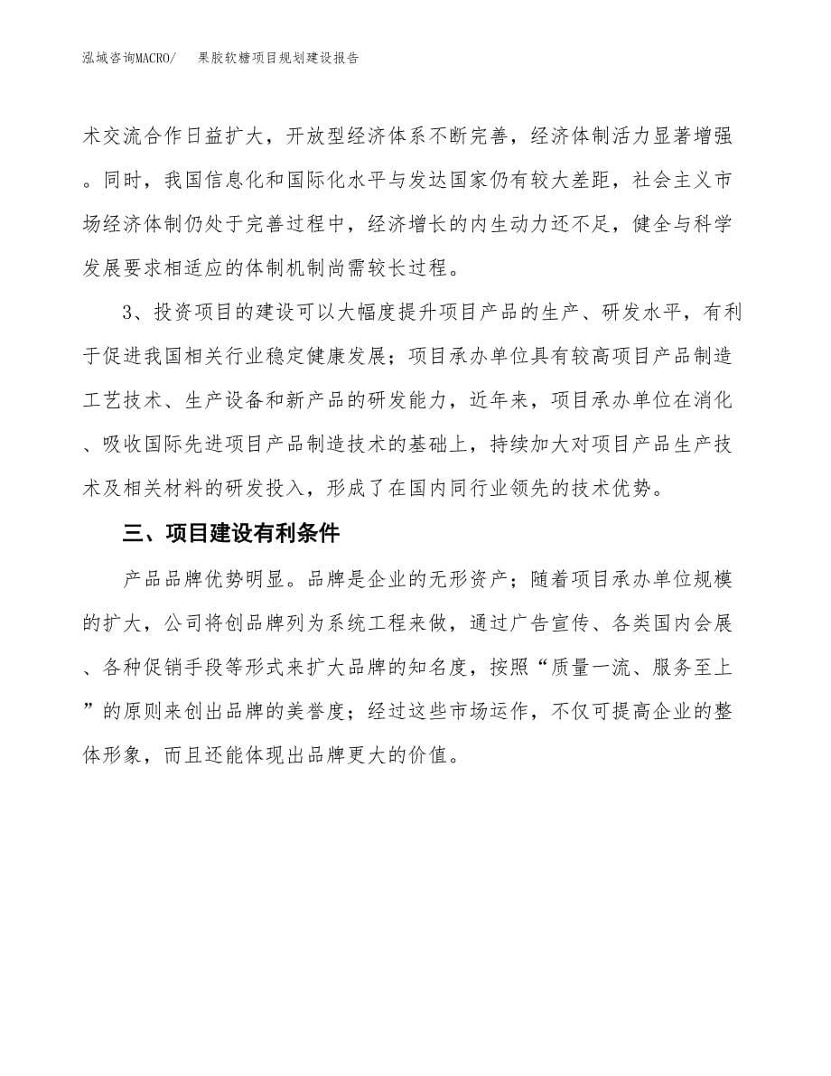 果胶软糖项目规划建设报告.docx_第5页