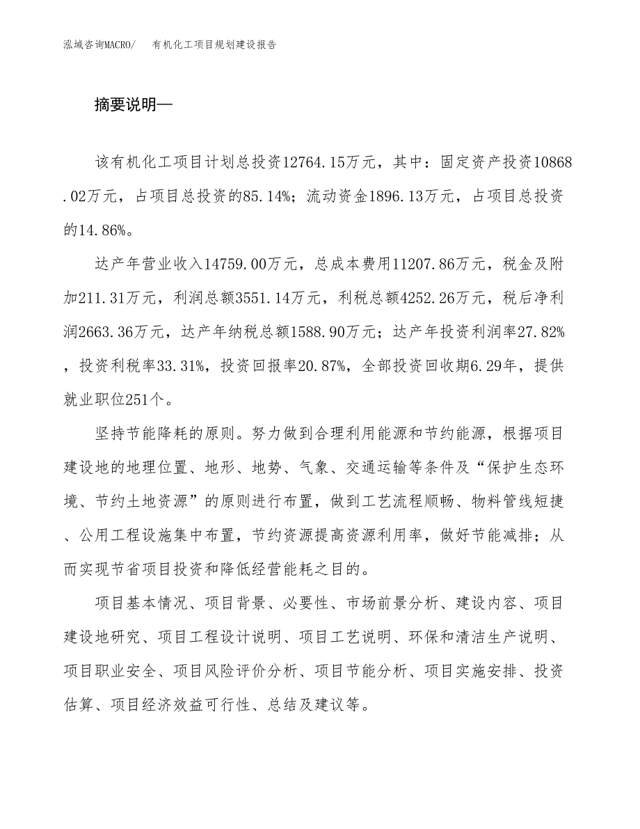 有机化工项目规划建设报告.docx_第2页