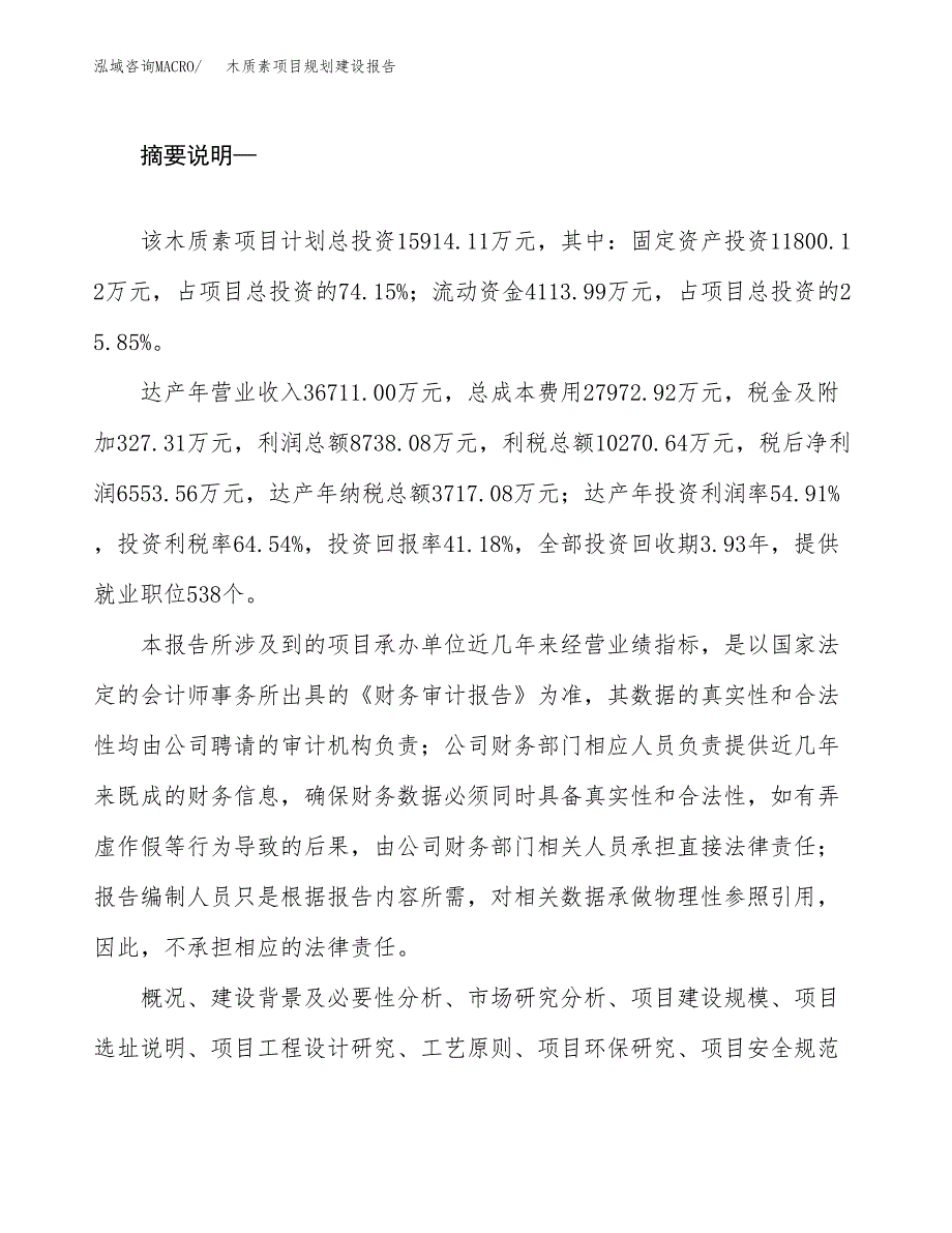 木质素项目规划建设报告.docx_第2页