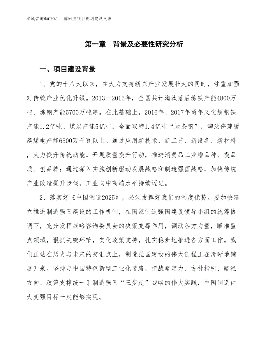 瞬间胶项目规划建设报告.docx_第3页