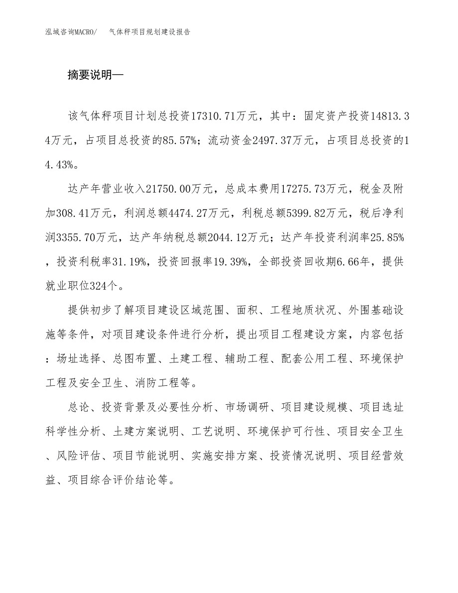 气体秤项目规划建设报告.docx_第2页