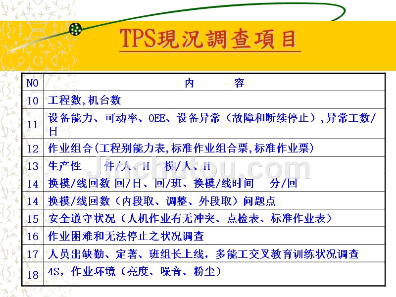 tps推进方法-十九项调查_第4页