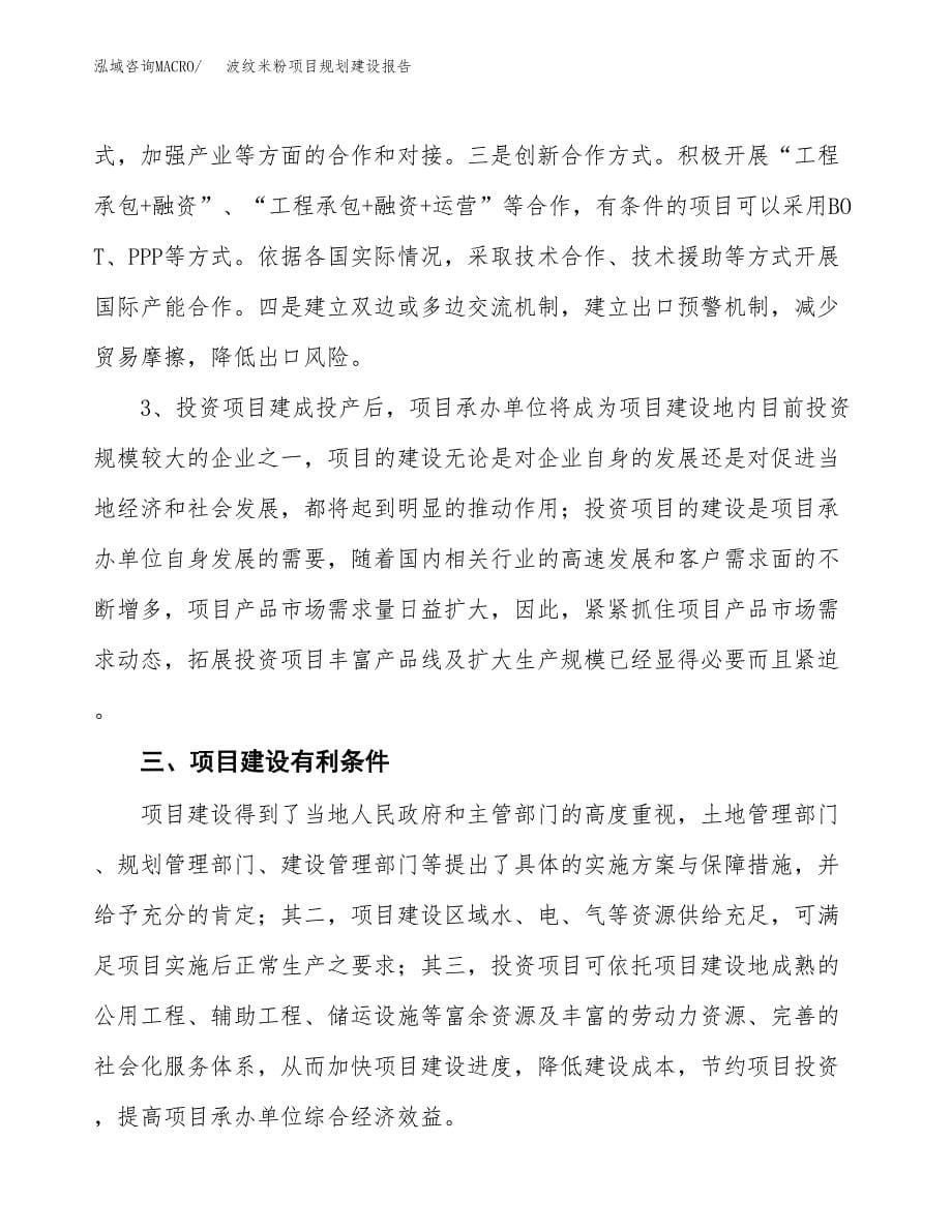 波纹米粉项目规划建设报告.docx_第5页