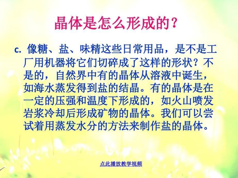 教科版六年级科学下册课件放大镜下的晶体111章节_第5页