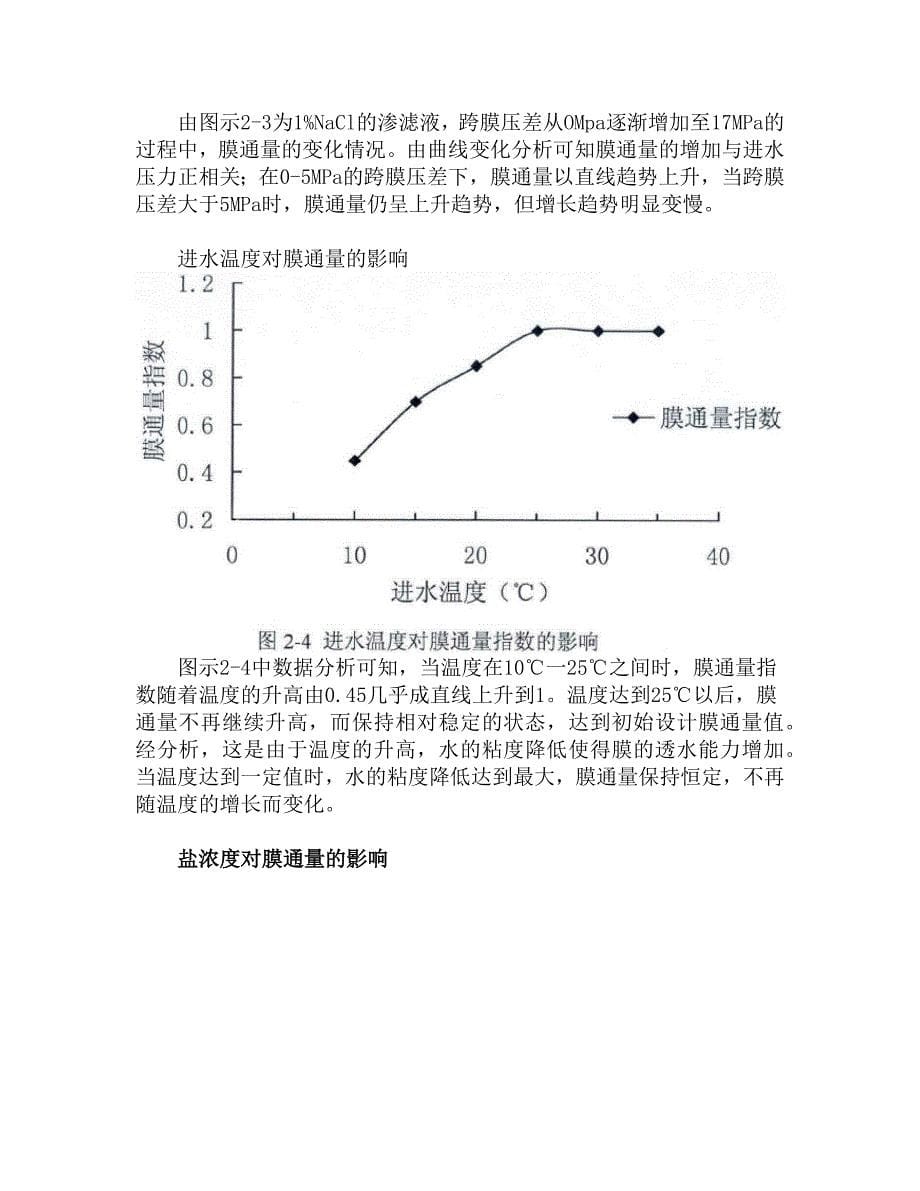 dtro碟管式反渗透系统运行性能影响因素_第5页