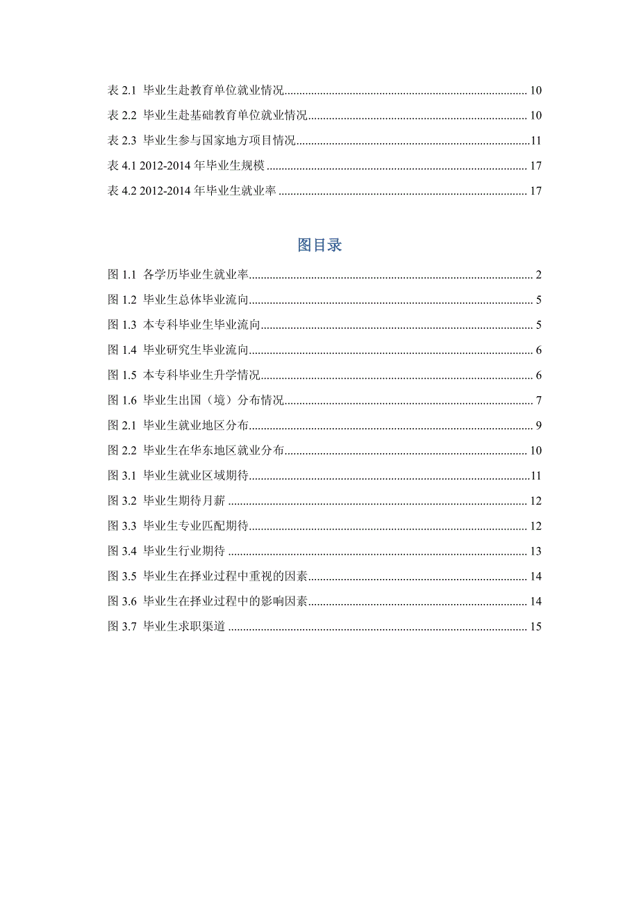 上海师范大学2014届毕业生就业质量年度报告_第3页