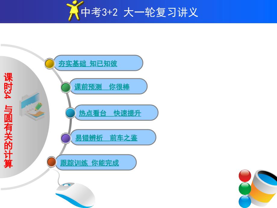 中考复习全套课件供参考课时34与圆有关的计算_第2页