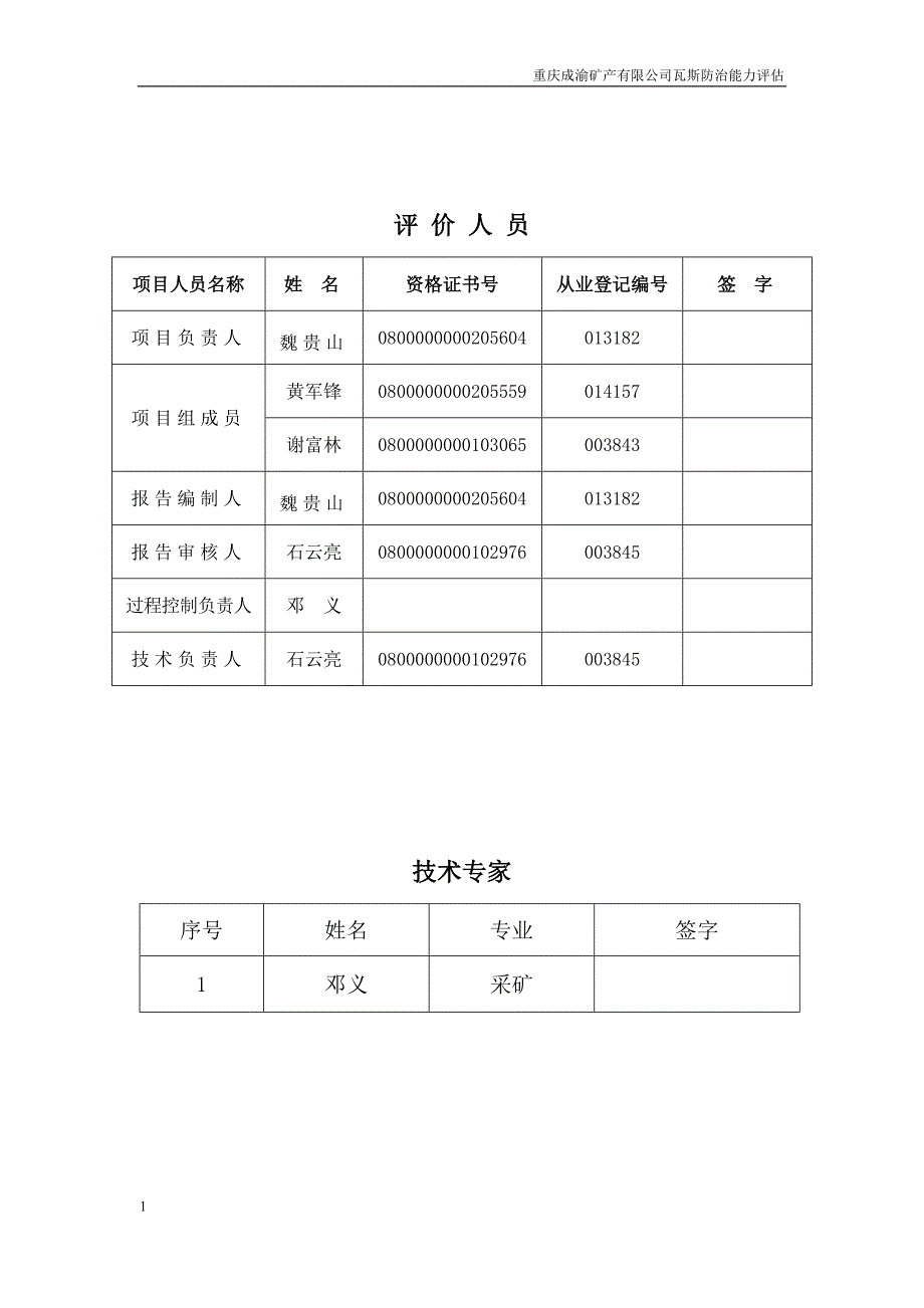 瓦斯防治能力评估报告(中介公司版本)_第3页