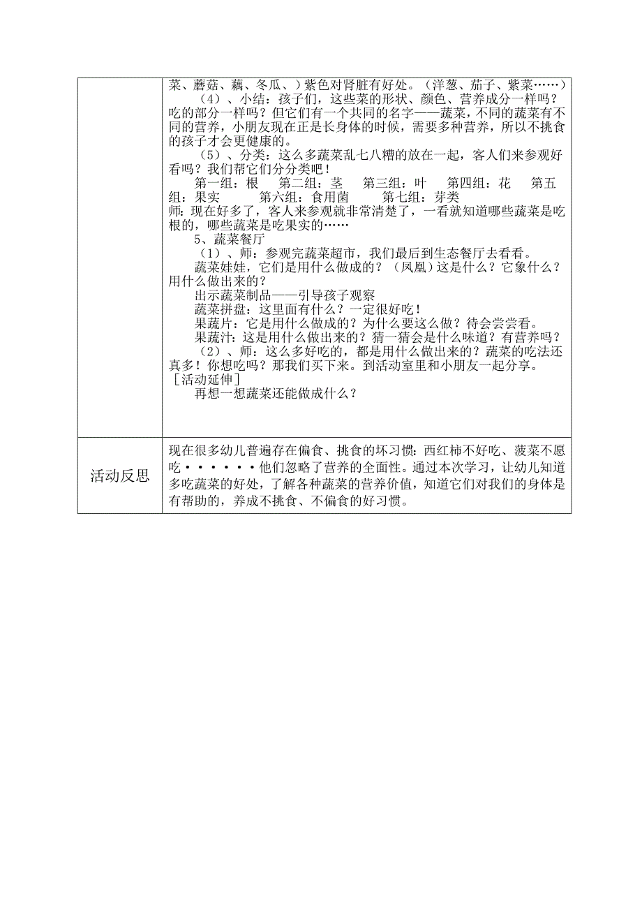 军屯幼儿园大班下学期健康教育记录_第4页