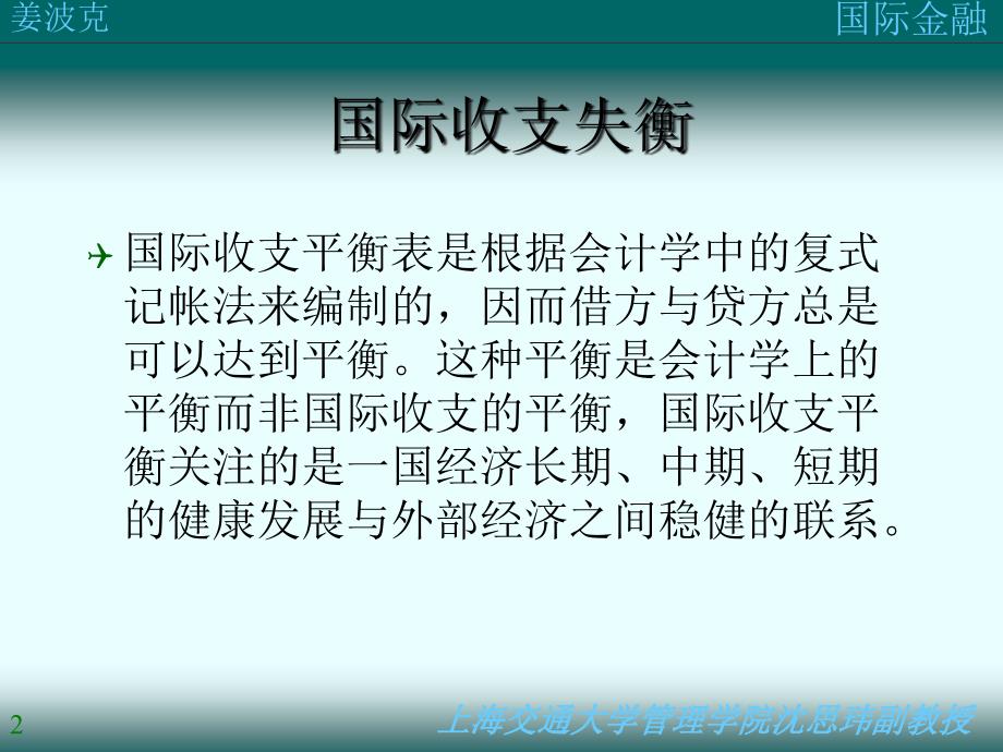 姜波克(国际金融课件)第四讲：国际收支失衡_第2页