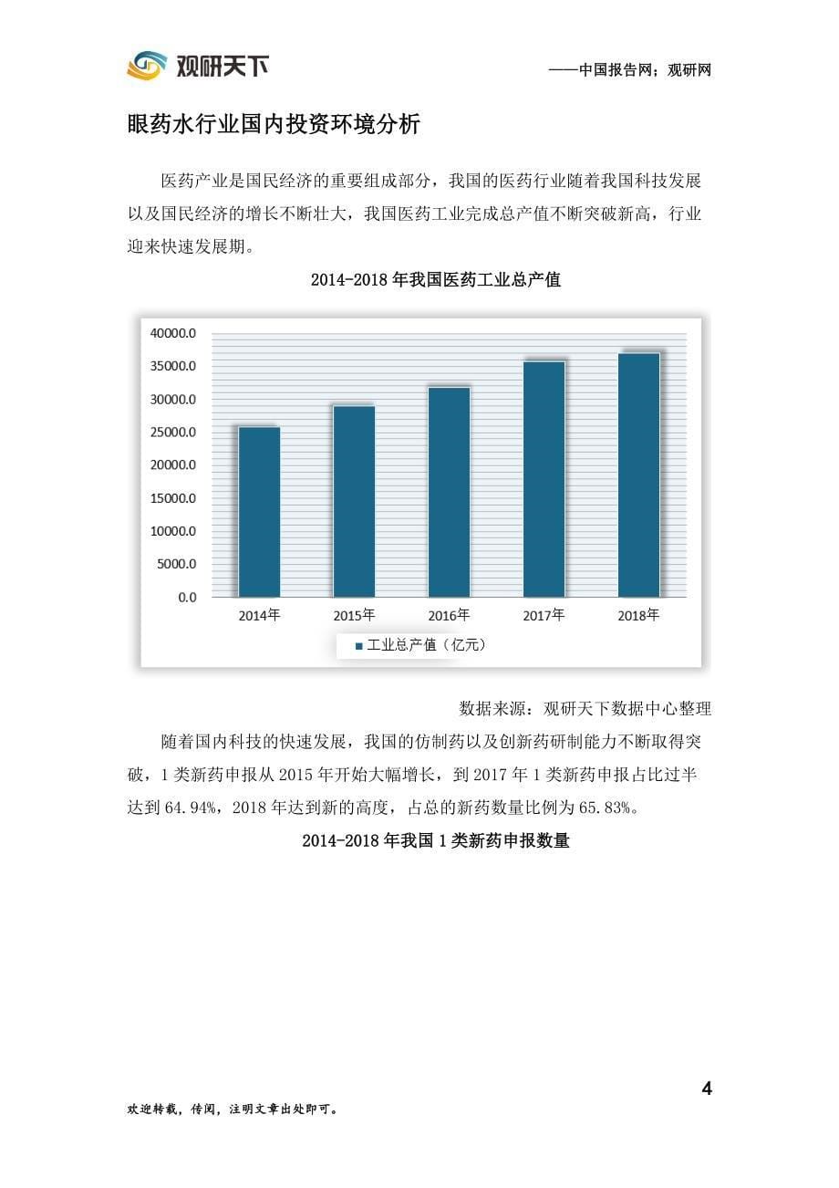 观研天下：2019年中国眼药水行业运营态势与发展趋势研究报告_第5页