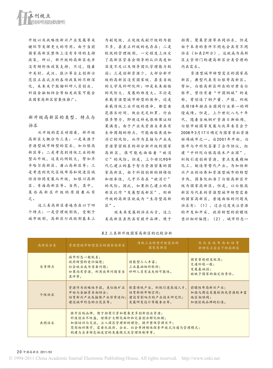 省级高新区升级为国家高新区后的发展与管理思考_第3页