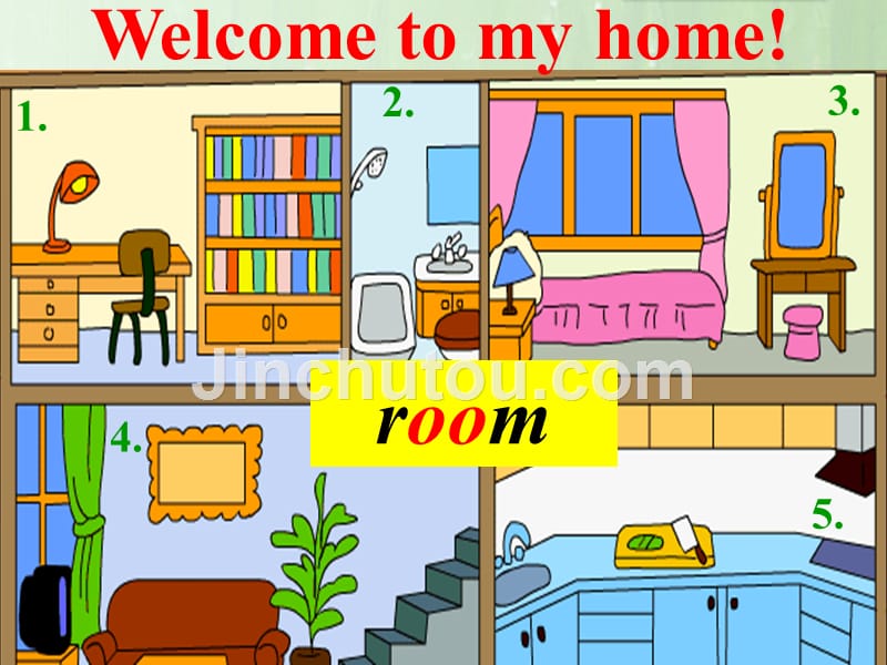 小学英语四年级上册《Unit 4 My Home》单元课件_第3页