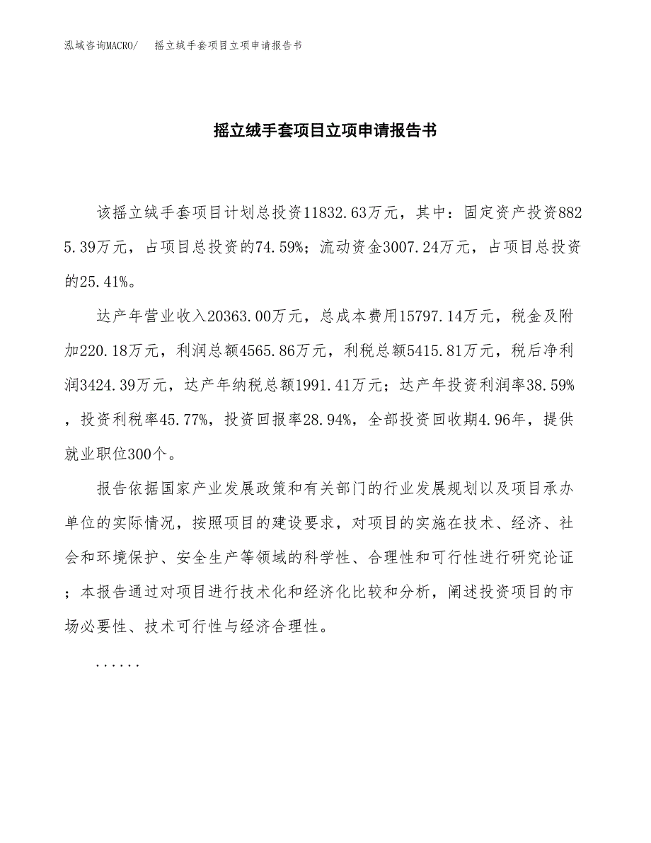 男式凉拖鞋项目立项申请报告书（总投资12000万元）_第2页