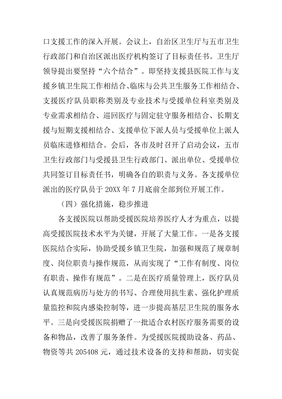 二级医院对口支援乡镇卫生院工作总结.doc_第3页