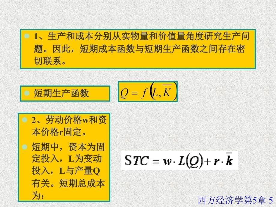 微观经济学第5章 成本论_第5页