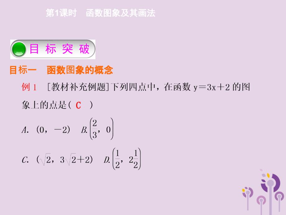 2018年春八年级数学下册 第十九章 一次函数 19.1.2 函数的图象 第1课时 函数图象及其画法导学课件 （新版）新人教版_第3页