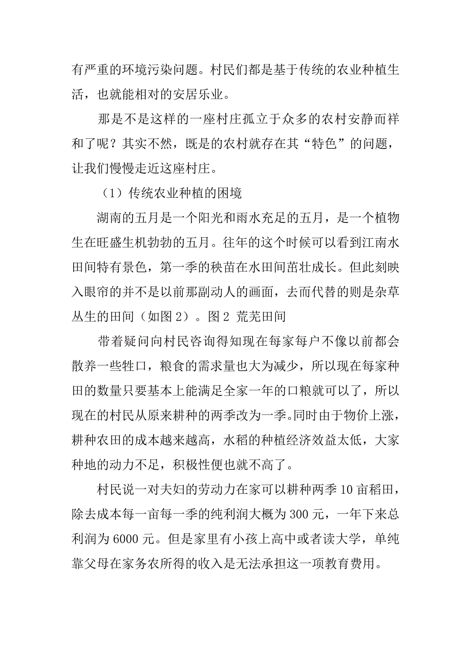 精选村庄的调查报告_第3页