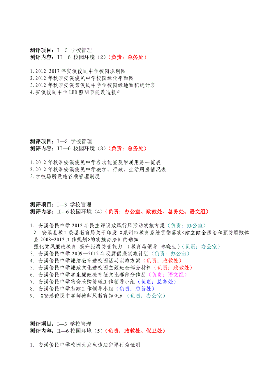 安溪俊民中学创建泉州市文明学校材料目录_第3页