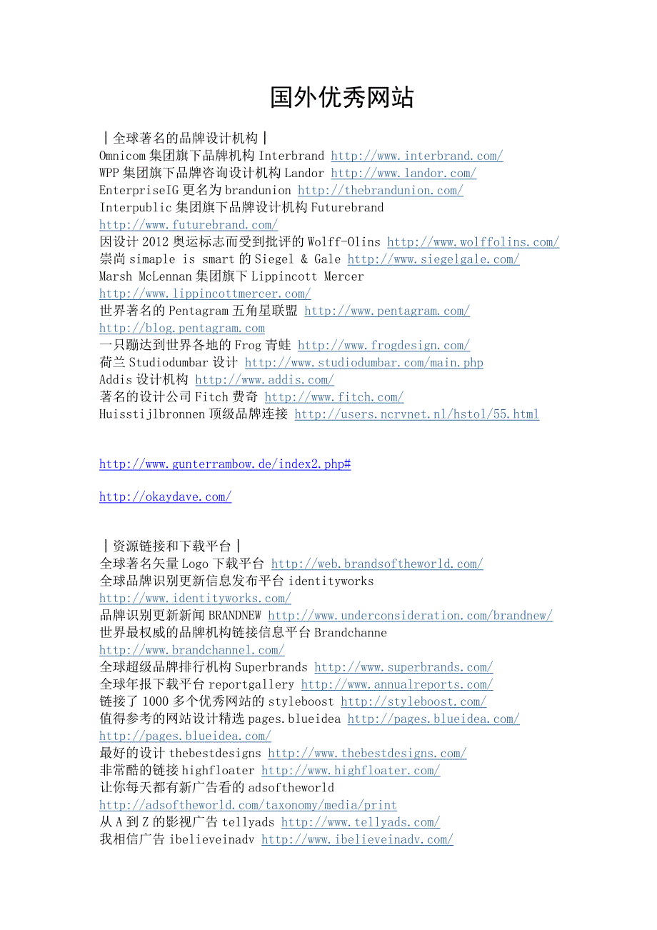 国外优秀网站介绍_第1页