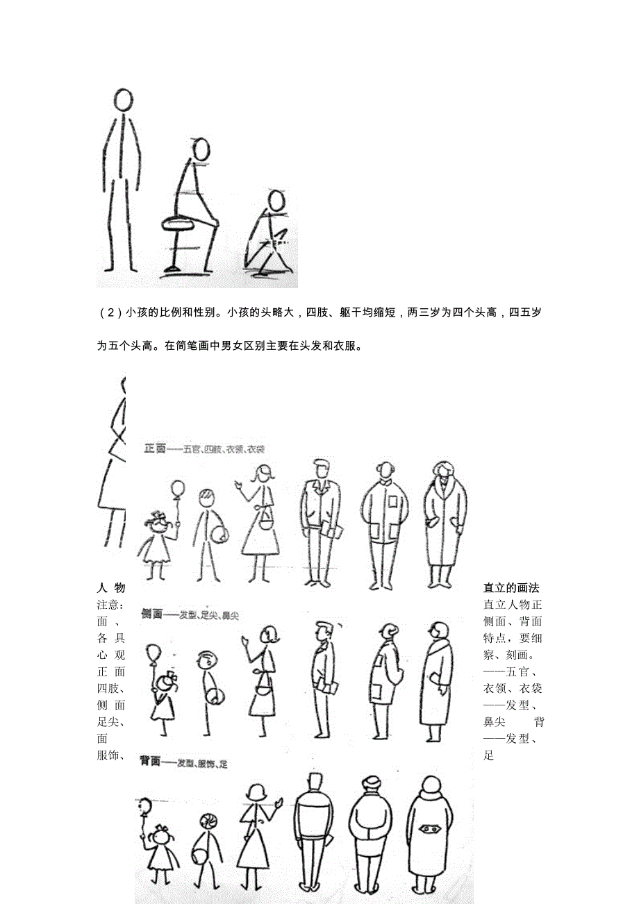 人物简笔画分析_第2页