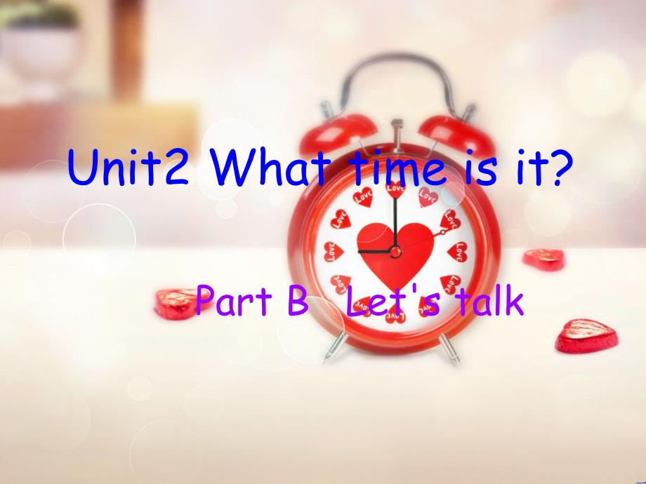 新版四年级英语下册-unit-2-what-time-is-it-b-let's-talk_第2页