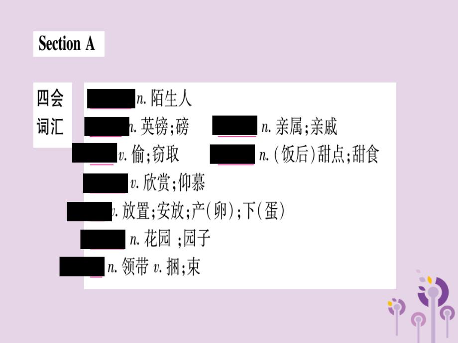 2018秋九年级英语全册 unit 2 i think that mooncakes are delicious知识归纳作业课件 （新版）人教新目标版_第2页