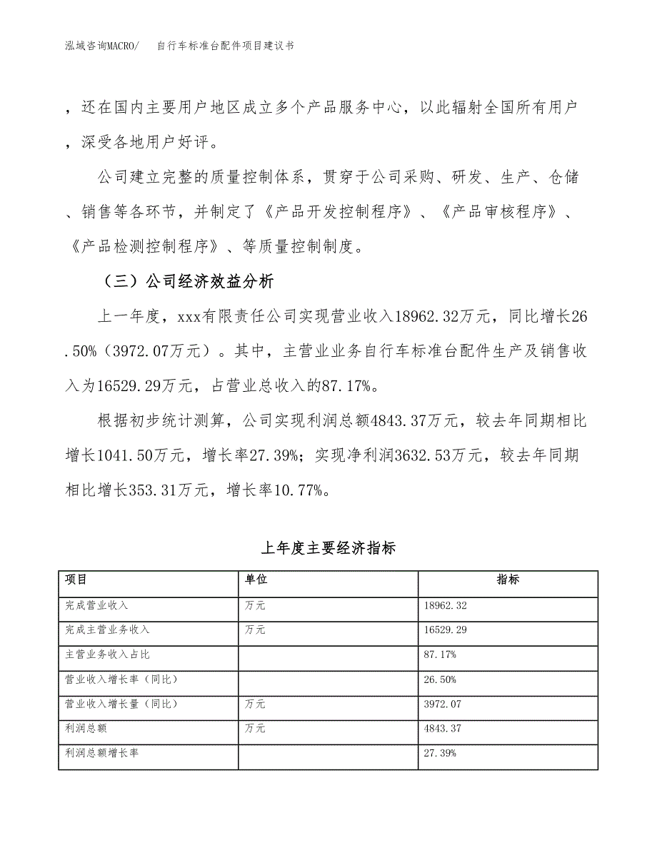 自行车标准台配件项目建议书（总投资19000万元）.docx_第4页