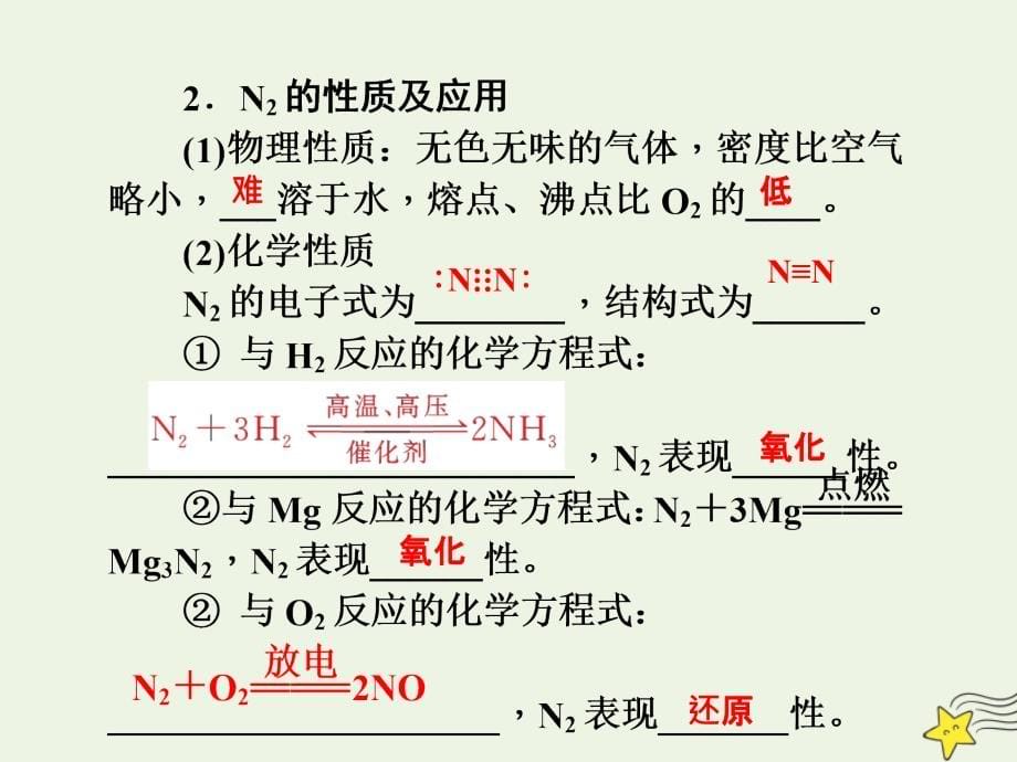 （新课标）2020版高考化学一轮总复习 第4章 第四节 氮及其化合物课件_第5页