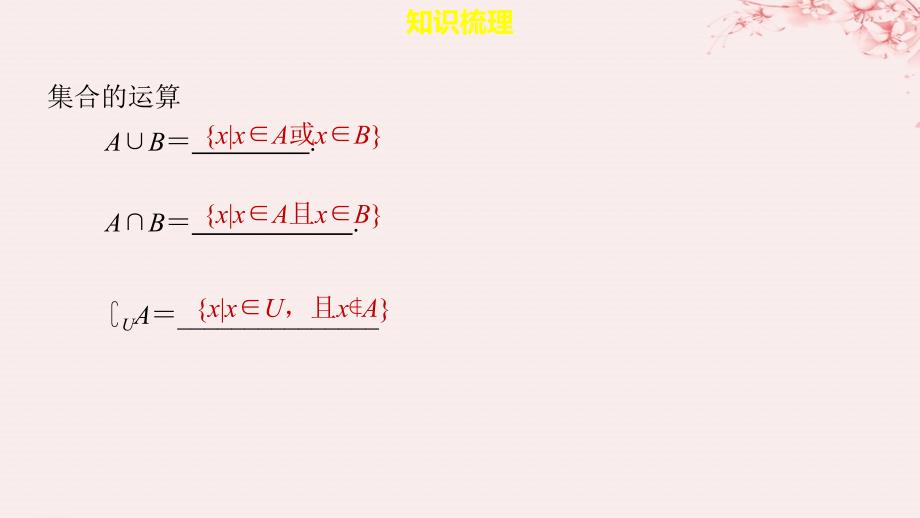 2019高考数学总复习_第一章 集合与函数概念 1.1.3 集合的基本运算（第二课时）课件 新人教a版必修1_第2页