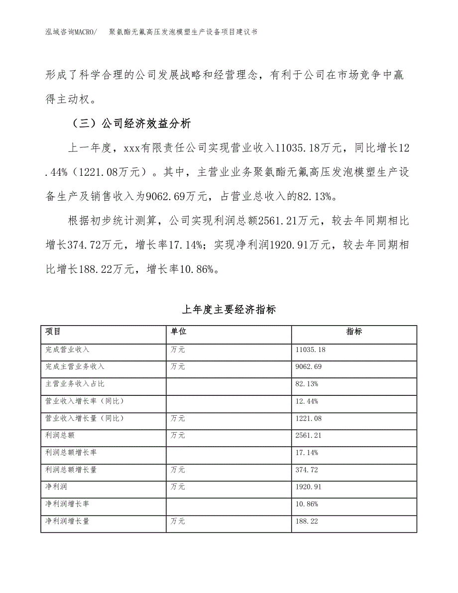 聚氨酯无氟高压发泡模塑生产设备项目建议书（44亩）.docx_第3页