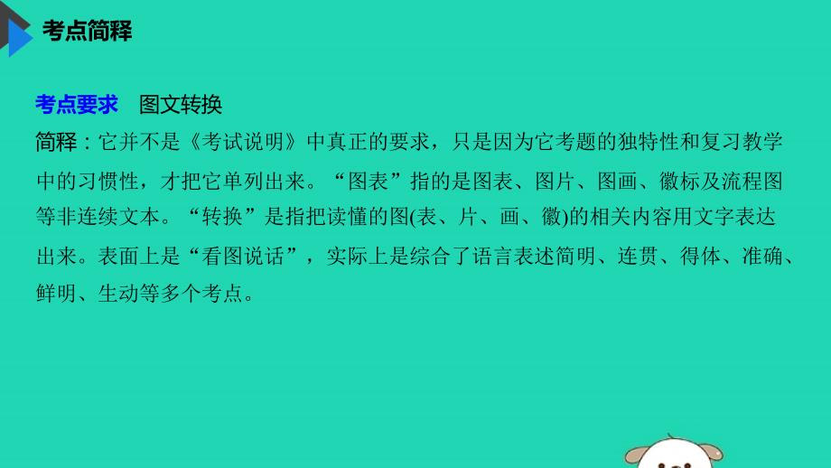 （浙江专用）2020版高考语文一轮复习 第一部分 语言文字运用 专题九 图文转化课件_第4页