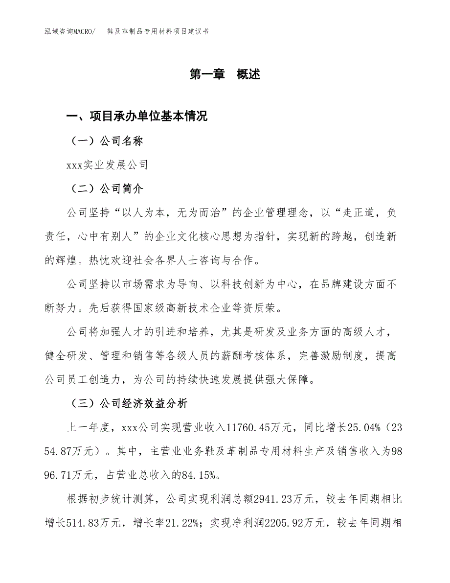 鞋及革制品专用材料项目建议书（68亩）.docx_第2页