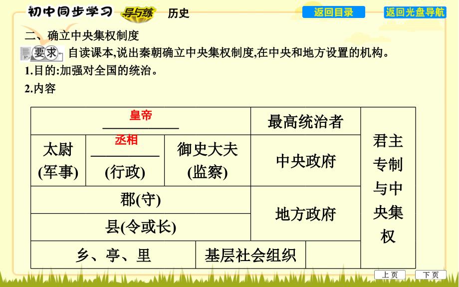 七年级历史上册《第三单元_秦汉时期统一多民族国家的建立和巩固》第9课 秦统一中国课件 新人教版_第3页