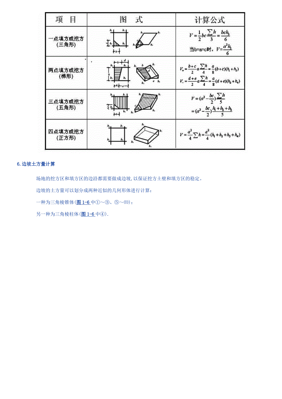 全面方格网计算土方量教材及例题[1] 2_第4页