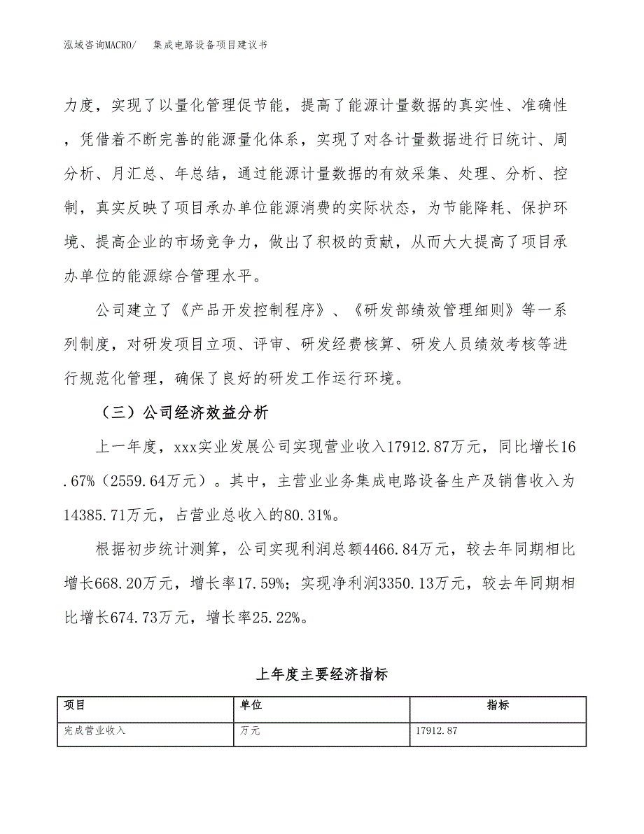 集成电路设备项目建议书（42亩）.docx_第3页