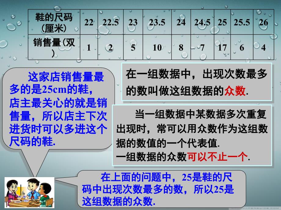 §6.1平均数中位数众数6.1.3众数_第4页