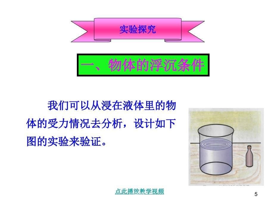 §3学年最新人教版八年级物理下册第十章节第3节物体的浮沉条件及应用1.课件21章节_第5页