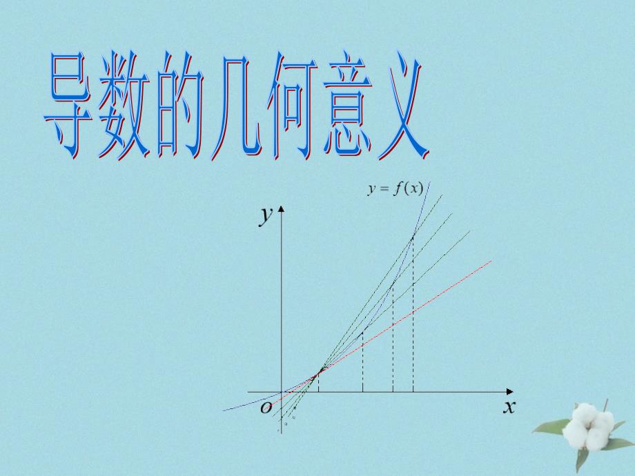 2018年高中数学_第二章 变化率与导数 2.2.2 导数的几何意义课件10 北师大版选修2-2_第1页