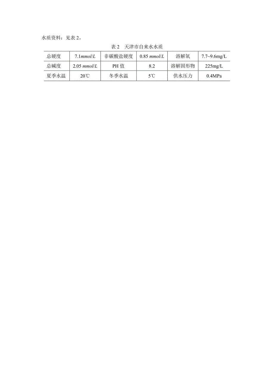 天津市自来水水质资料_第1页