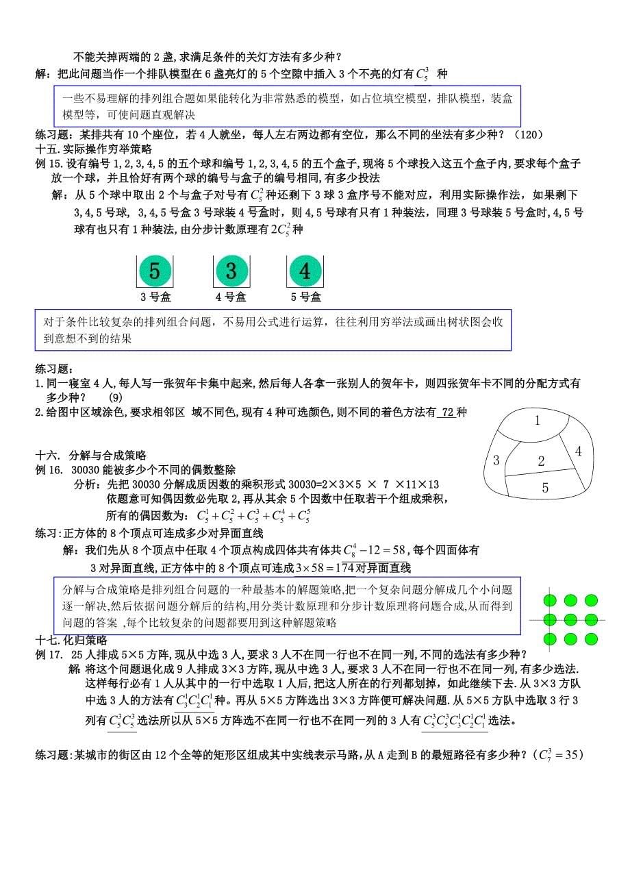 排列组合万能解题方法_第5页