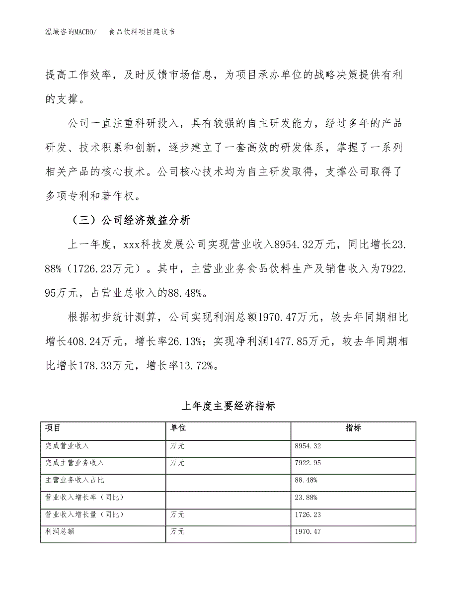 食品饮料项目建议书（54亩）.docx_第4页