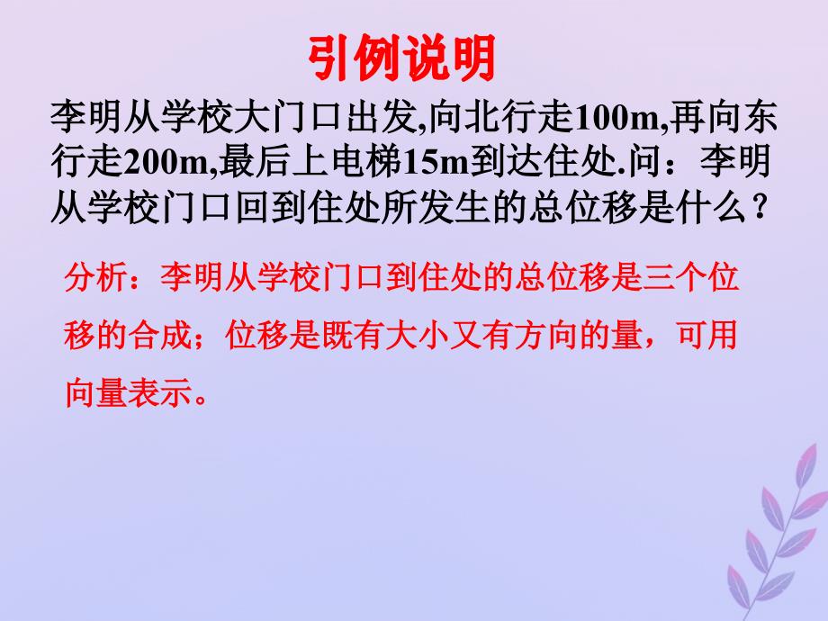 2018年高中数学_第二章 空间向量与立体几何 2.1 从平面向量到空间向量课件2 北师大版选修2-1_第2页