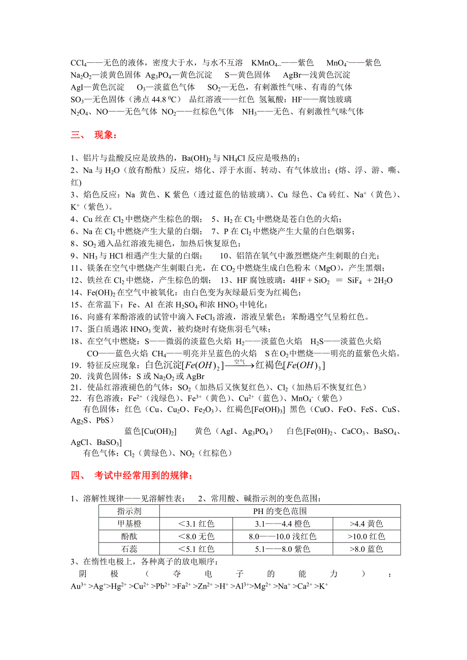 化学知识点最全面总结_第2页