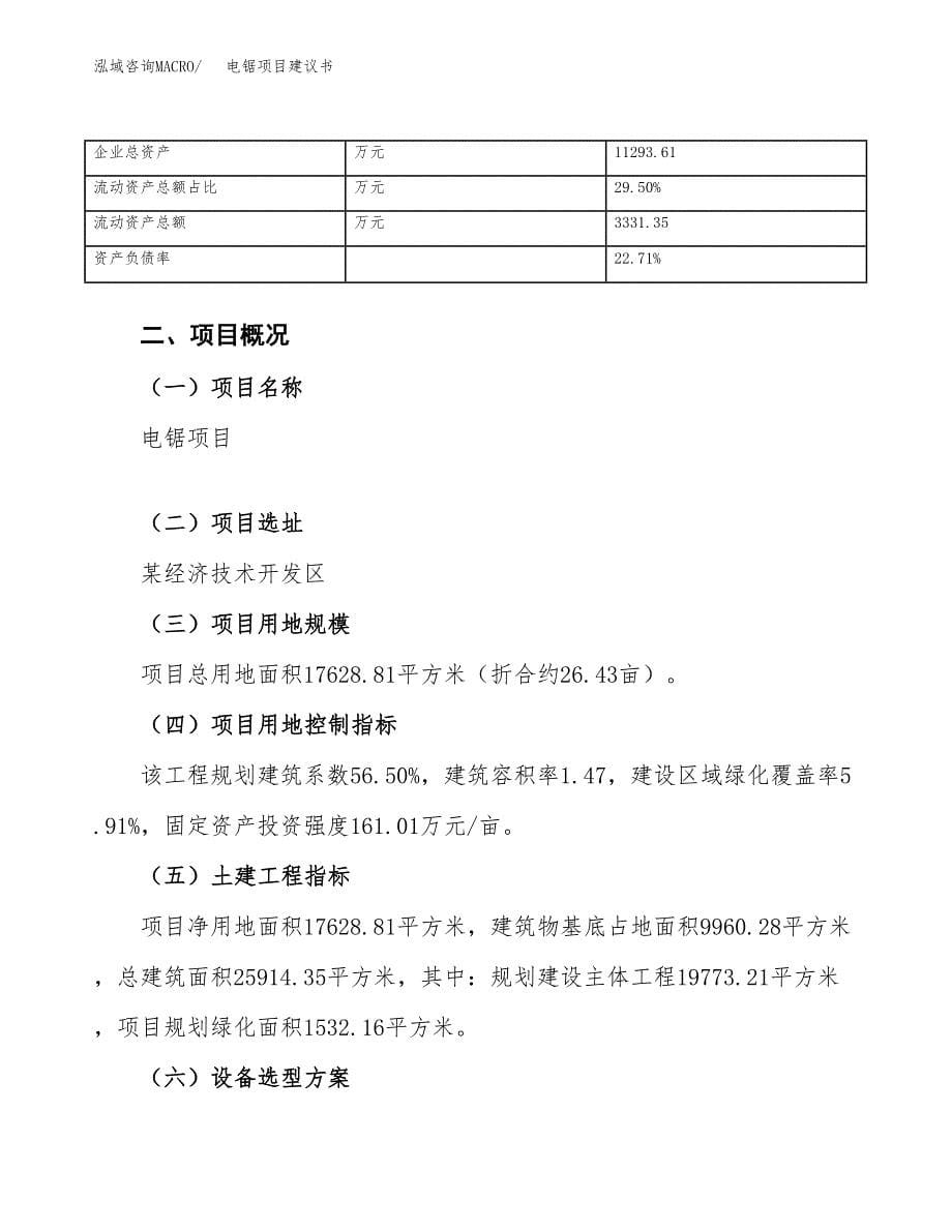 电锯项目建议书（26亩）.docx_第5页